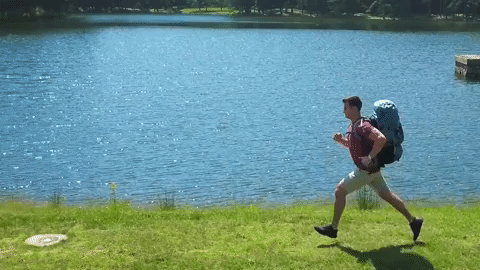 Hover Glide backpack trekking
